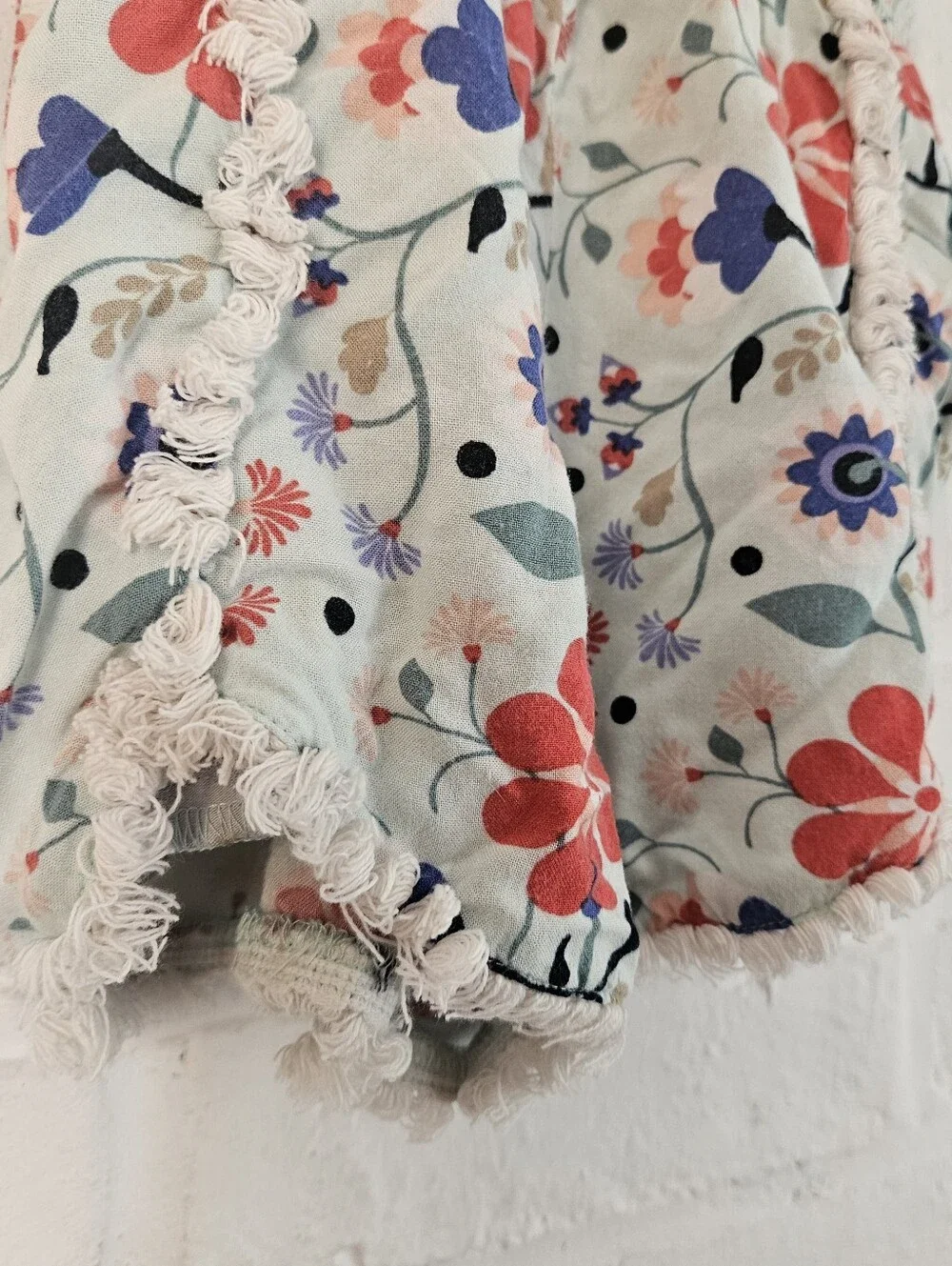Matilda Jane Girls Floral Ruffle Romper Size 6 (Runs Small) Spring Summer Outfit
